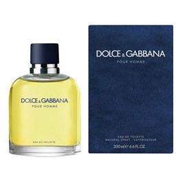 Dolce & Gabbana Pour Homme Masculino Eau de Teilette 200 ml