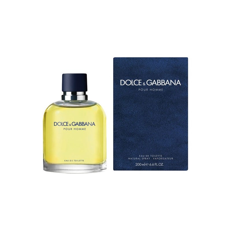 Dolce & Gabbana Pour Homme Masculino Eau de Teilette 200 ml