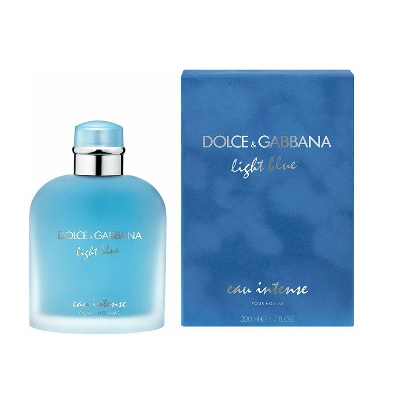 Dolce & Light Blue Intense Pour Homme Masculino Eau de Parfum 200 ml