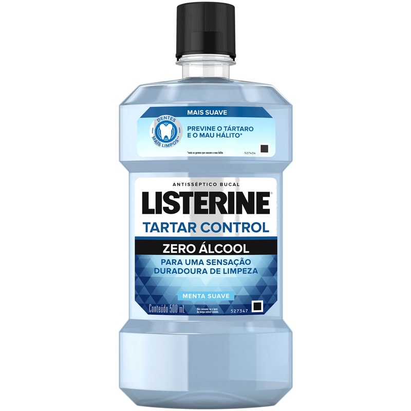 Enxaguante Bucal Listerine Zero Ãlcool Tartar Control
