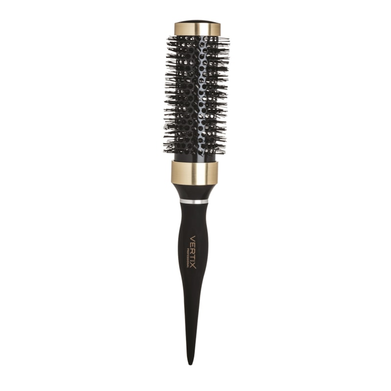 Escova de Cabelo Vertix Black and Gold 33 mm