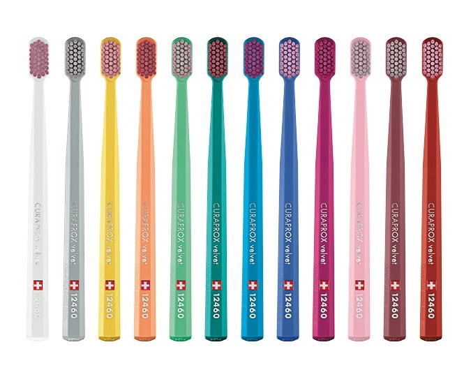 Escova Dental Curaprox CS 12460 Velvet Cores Sortidas