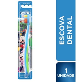 Escova Dental Infantil Oral-B Mickey