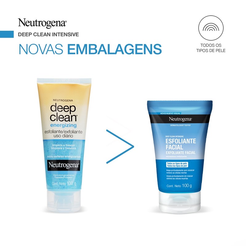 Esfoliante Facial Neutrogena 100 gr Deep Clean Energizing