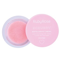 Esfoliante Labial Ruby Rose Scrubby Morango