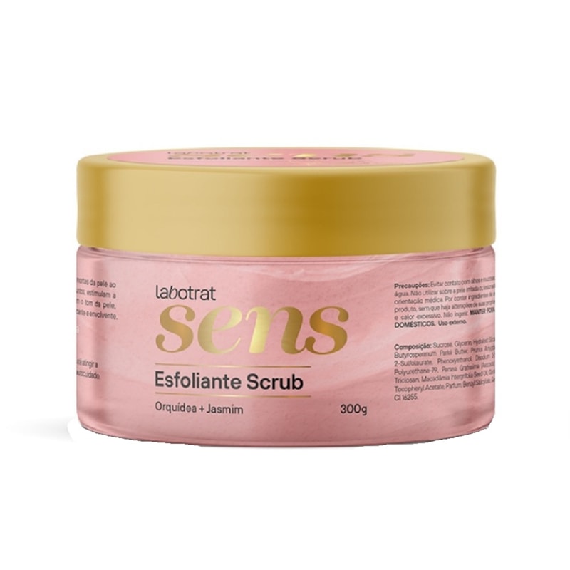 Esfoliante Scrub Labotrat Sens 300 gr Orquídea + Jasmim