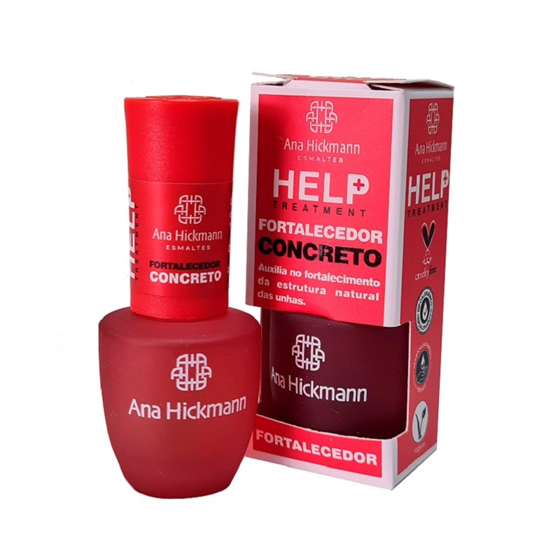 Esmalte Ana Hickmann Help Treatment 9 ml Fortalecedor Concreto