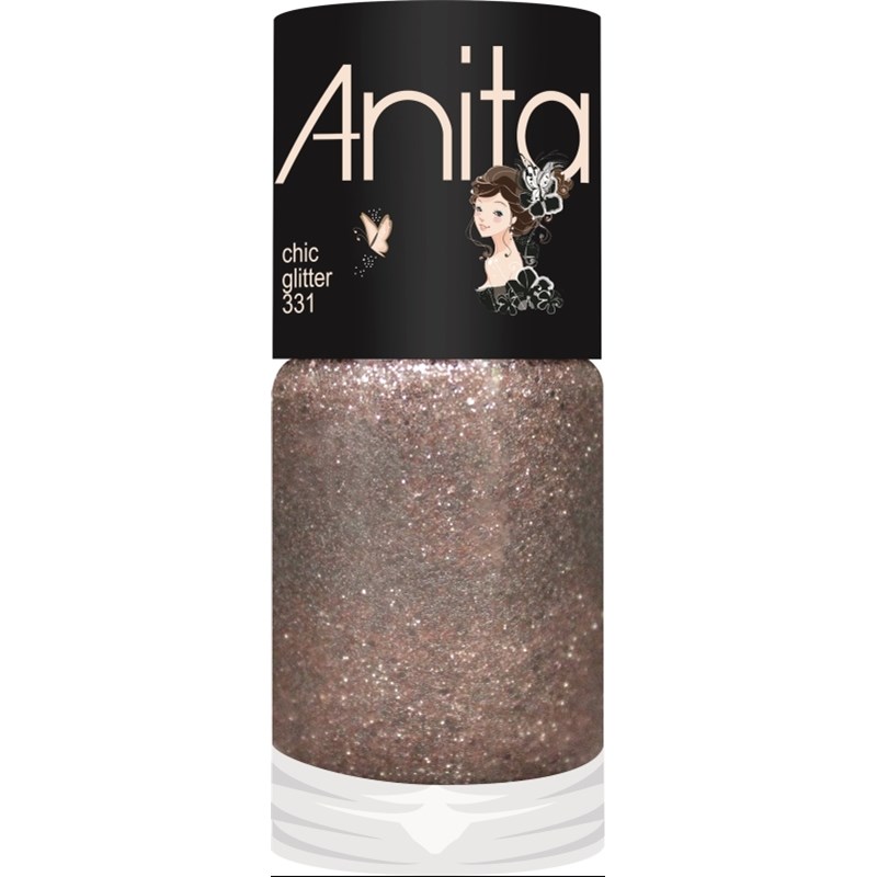 Esmalte Anita 6 Tons de Nude Glitter 10 ml Chic 331