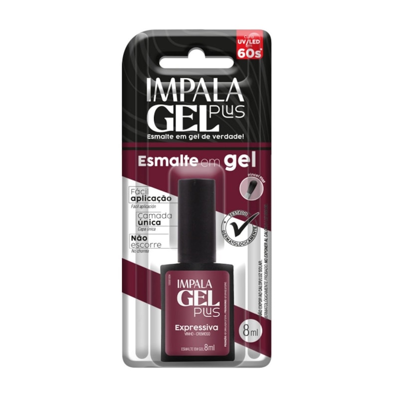 Esmalte Impala Gel Plus 8 ml Expressiva