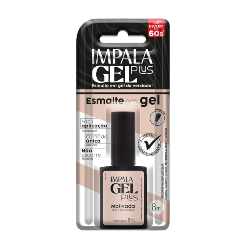 Esmalte Impala Gel Plus 8 ml Motivada