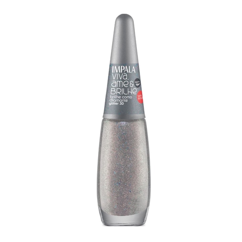 Esmalte Impala Viva, Ame & Brilhe 7,5 ml Brilhe como Diamante