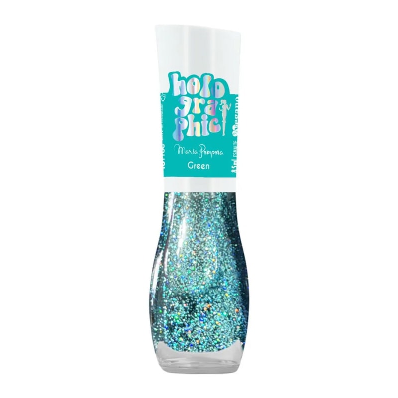 Esmalte Maria Pomposa Holográfico 8,5 ml Green