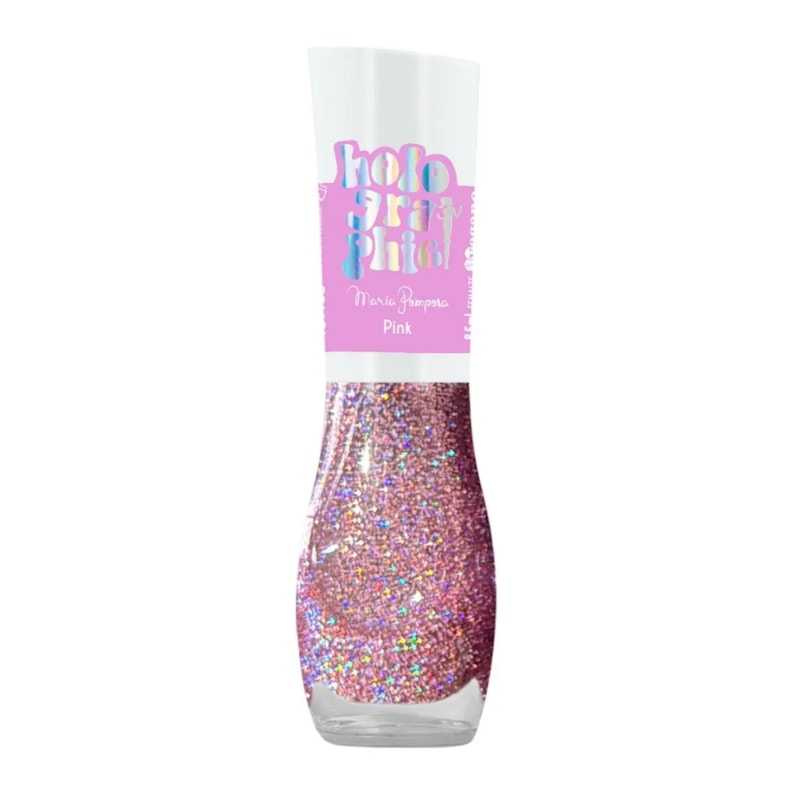 Esmalte Maria Pomposa Holográfico 8,5 ml Pink