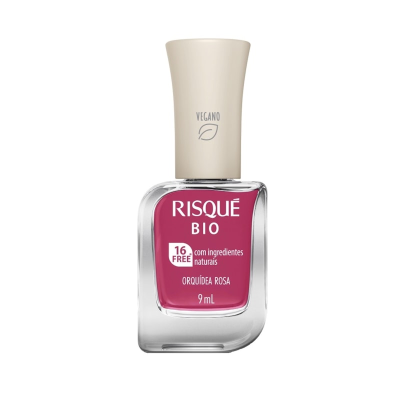 Esmalte Risqué Bio 9 ml Oquídea Rosa