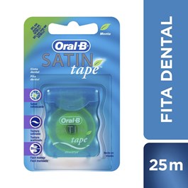 Fio Dental Oral-B Satin Tape Menta 25 M