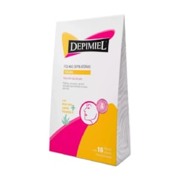 Folhas Depilatórias Facial Depimiel 16 unidades