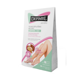 Folhas Prontas Corporal Depimiel 16 unidades Sensitive