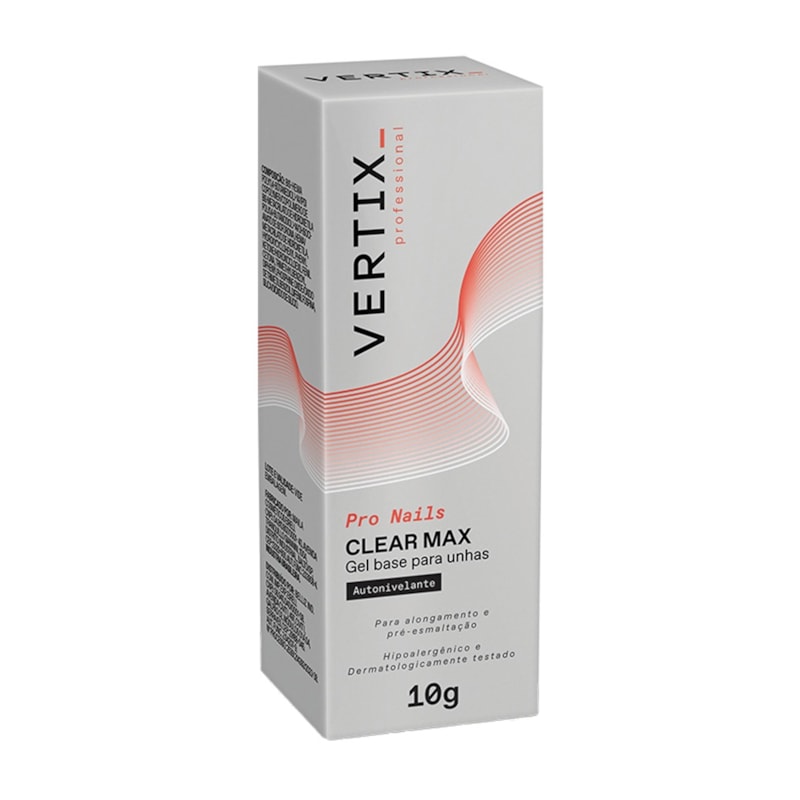 Gel Base Vertix Pro Nails Clear Max 10 gr