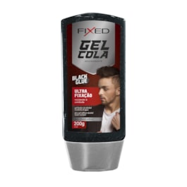 Gel Cola Fixed 200 gr Preto