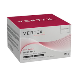 Gel Construtor Vertix Pro Nails Hard Max 24 gr Transparente