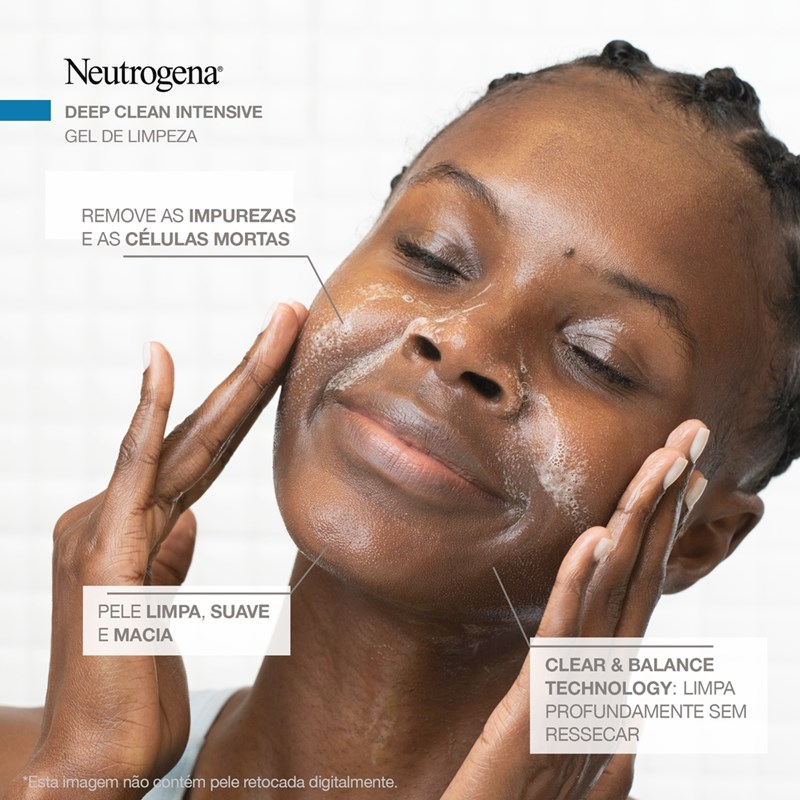 Gel de Limpeza Facial Neutrogena 150 gr Deep Clean
