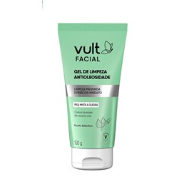 Gel de Limpeza Facial Vult  Antioleosidade 150 gr
