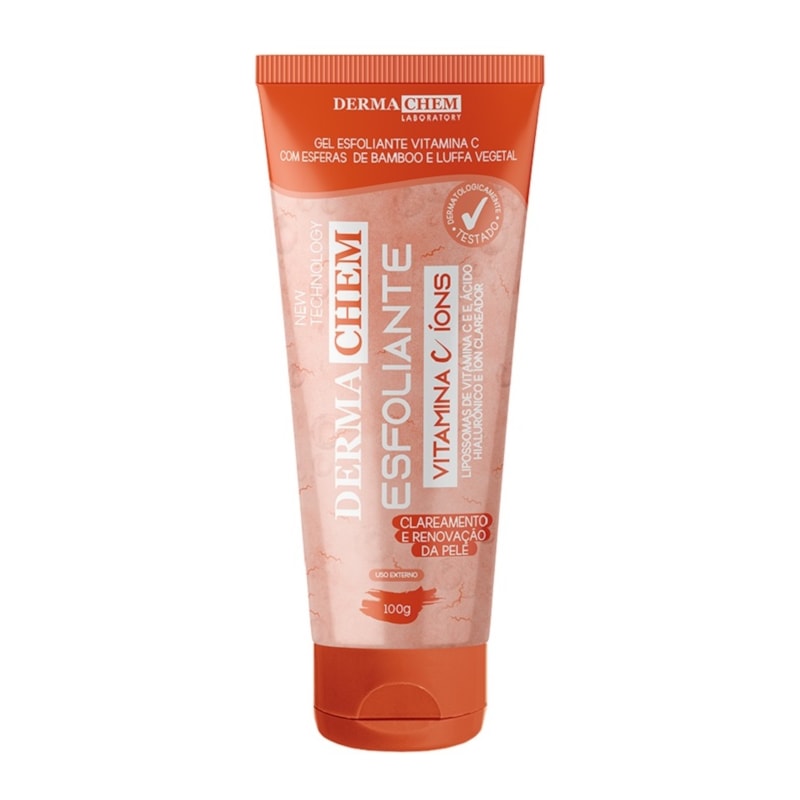 Gel Esfoliante Facial Dermachem 100 gr Vitamina C - LojasLivia