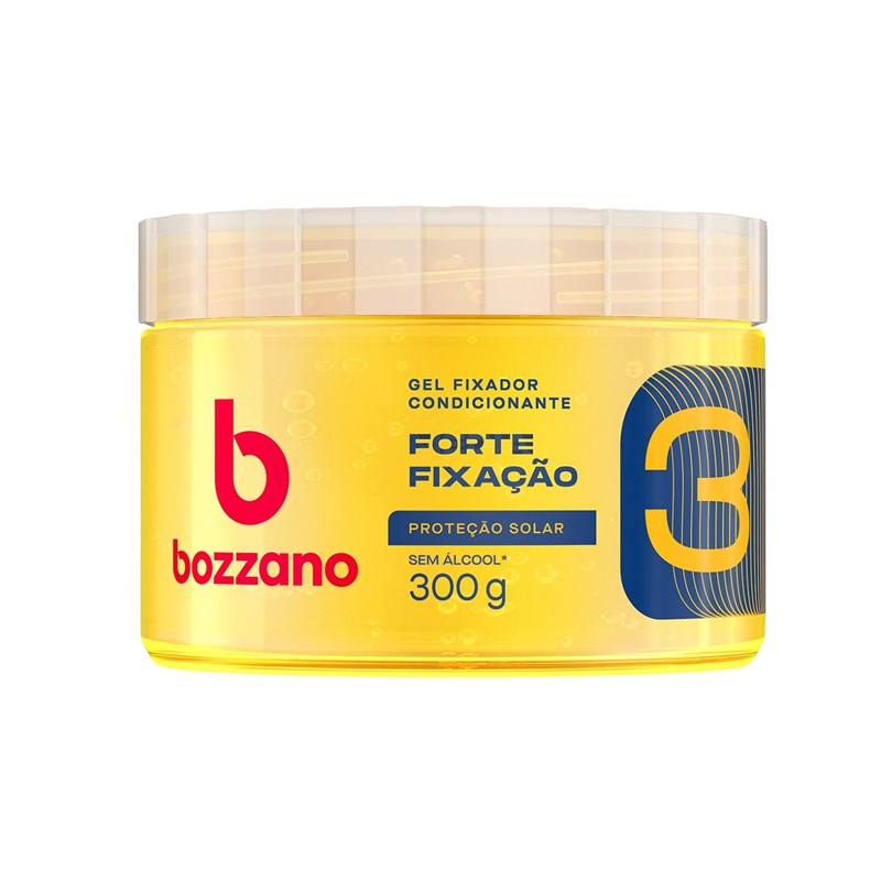 Gel Fixador Mega Forte Fixação 300g Bozzano - Coprobel-Mobile