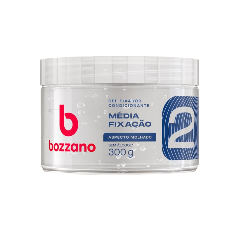 Gel Fixador Bozzano 300 gr Média Fixação 2