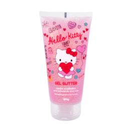 Gel Glitter Hello Kitty 180 gr Corpo e Cabelo