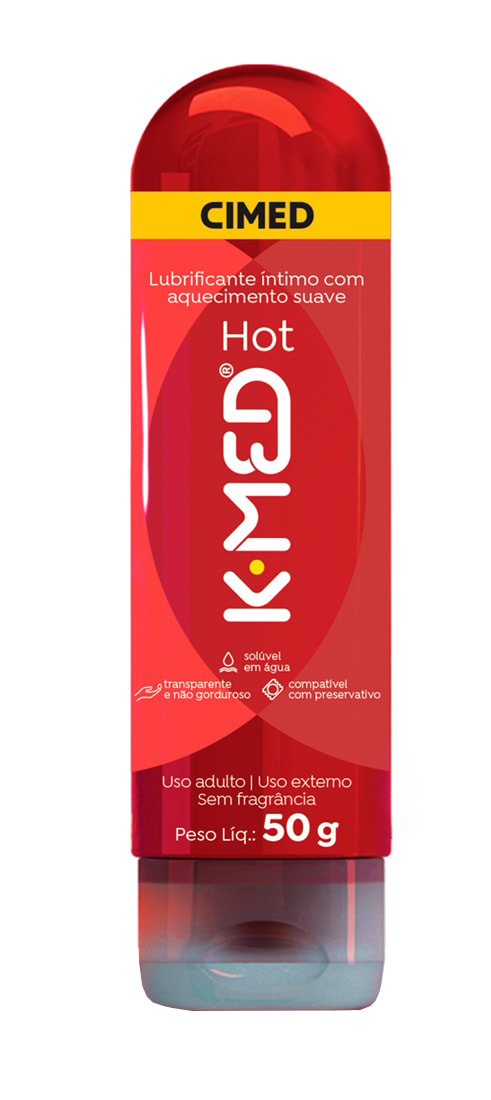 Gel Lubrificante Íntimo K-Med 50 gr Hot