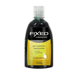 Gel Modelador Fixed 250 gr Preto