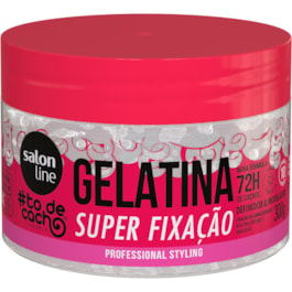 Gelatina Capilar Salon Line #todecacho 300 gr Super Fixação