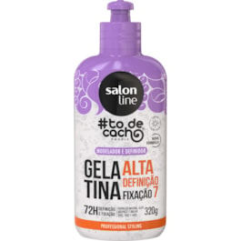 Gelatina Capilar Salon Line #todecacho 320 gr Alta Definição