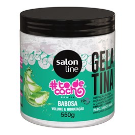 Gelatina Capilar Salon Line #todecacho 550 gr Babosa Volume e Hidratação
