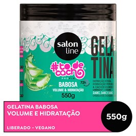 Gelatina Capilar Salon Line #todecacho 550 gr Babosa Volume e Hidratação