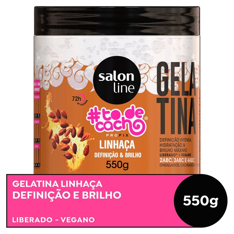 Gelatina Capilar Salon Line #todecacho 550 gr Definição e Brilho