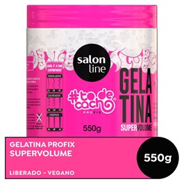 Gelatina Capilar Salon Line #todecacho 550 gr Super Volume
