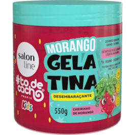 Gelatina Desembaraçante Salon Line #todecacho Kids 550 gr Morango