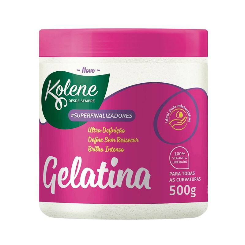 Gelatina Kolene 500 gr #superfinalizadores