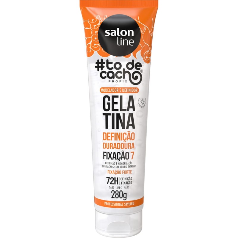 Gelatina Salon Line #todecacho 280 gr Definição Duradoura