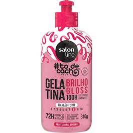 Gelatina Salon Line #todecacho 310 gr Brilho Gloss