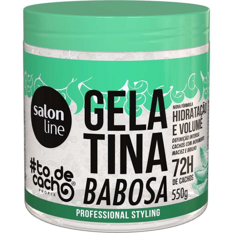 Gelatina Salon Line #todecacho 550 gr Babosa