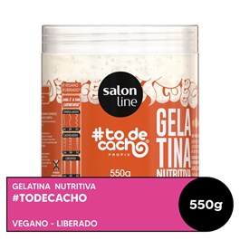 Gelatina Salon Line #todecacho 550 gr Nutritiva