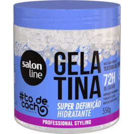 Gelatina Salon Line #todecacho 550 gr Super Definição