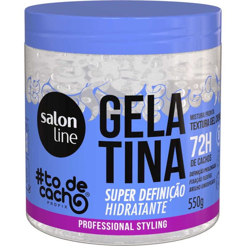 Gelatina Salon Line #todecacho 550 gr Super Definição