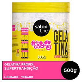Gelatina Salon Line #todechacho 550 gr Transição Capilar