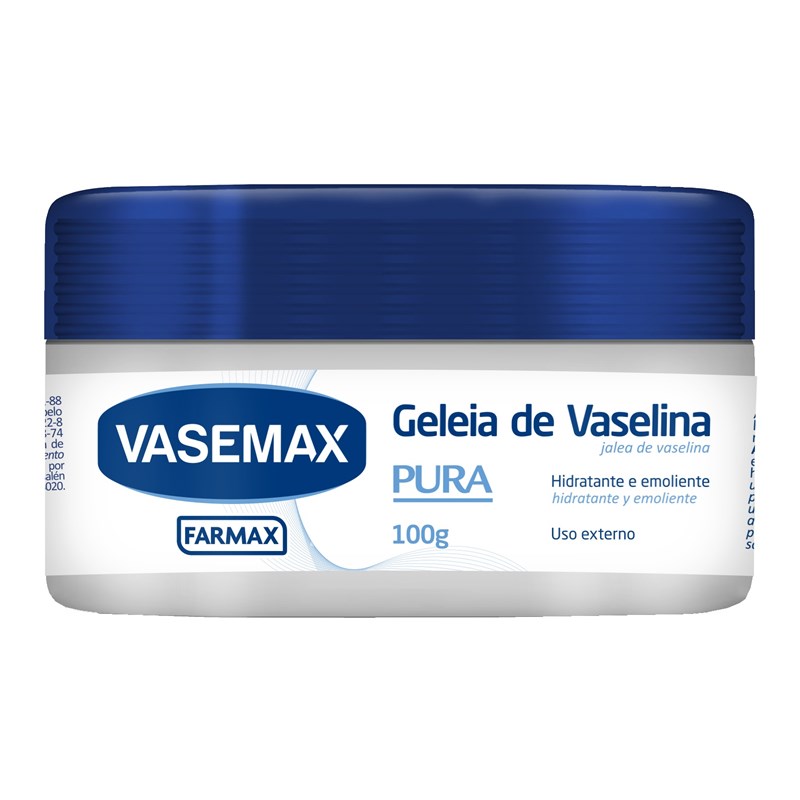 Geleia de Vaselina Vasemax 100 gr Pura