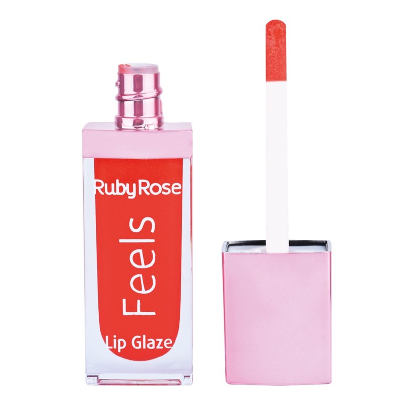 Gloss Labial Ruby Rose Feels Lipe Glaze 80