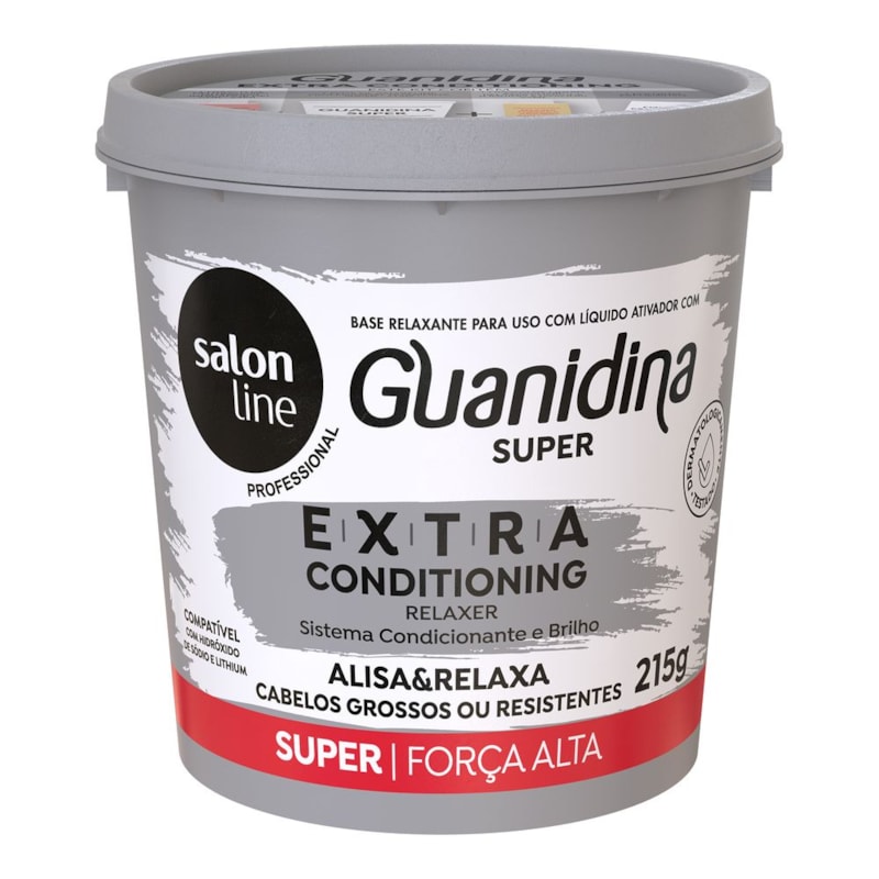 Guanidina Super Salon Line  215 gr Força Alta